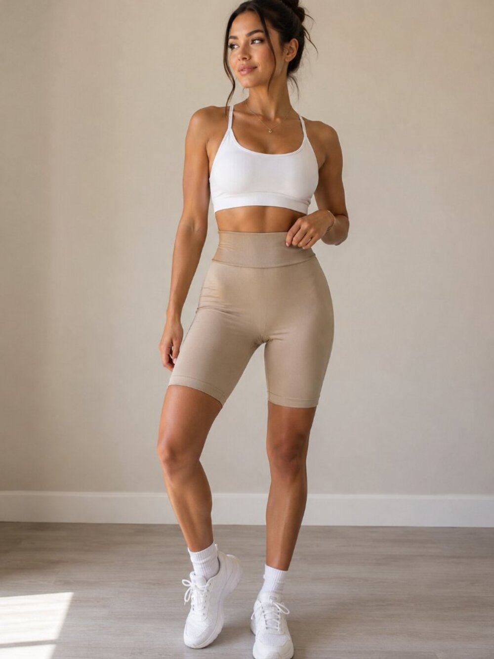 SKIMS Butt Lift Shaper Shorts Clay Small NEW